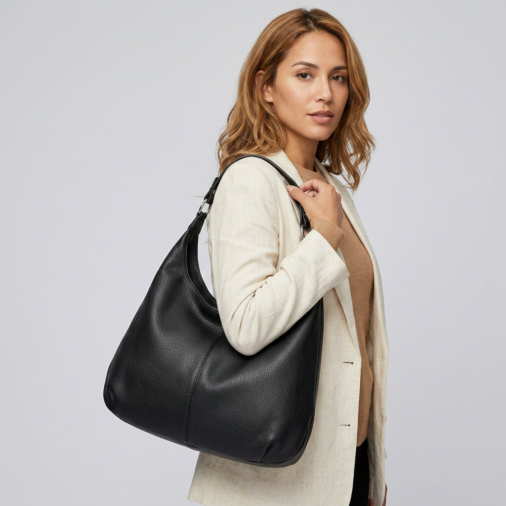 Aura Hobo Bag - PU Leather Spacious Carry - Image 4