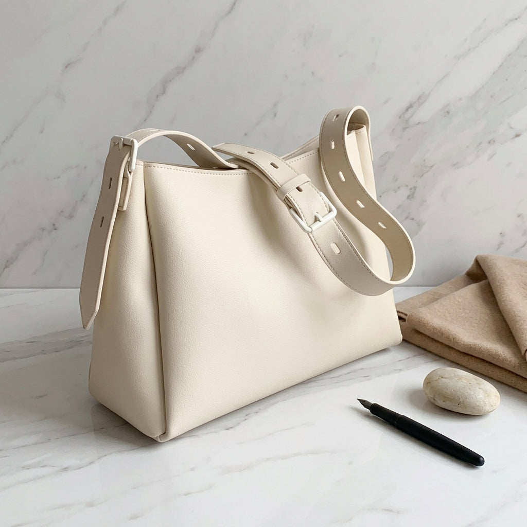 Fiona Hobo Bag - PU Leather Spacious Carry - Image 19
