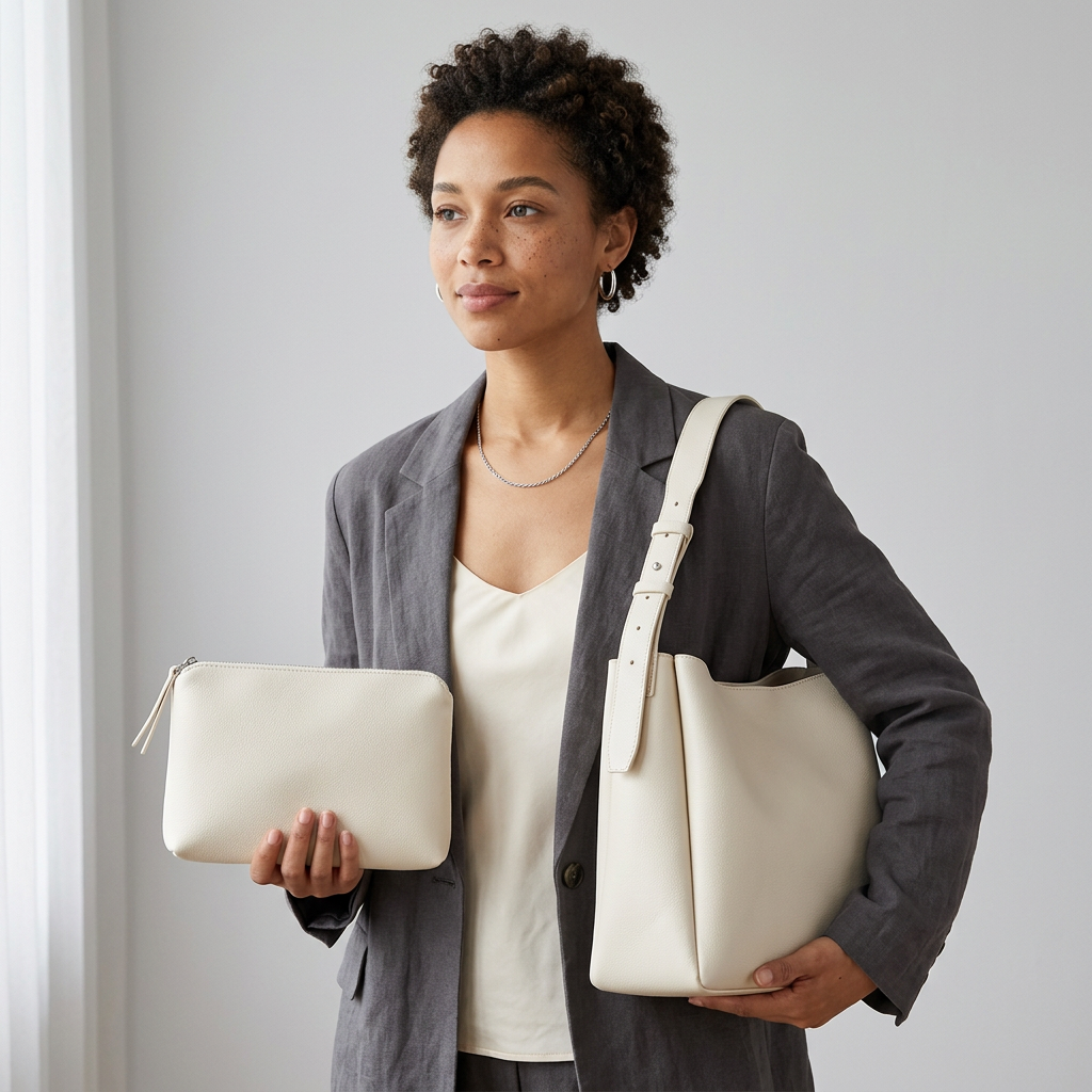 Fiona Hobo Bag - PU Leather Spacious Carry - Image 14