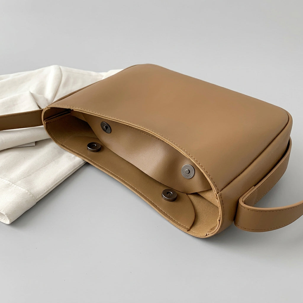 Fiona Hobo Bag - PU Leather Spacious Carry - Image 7